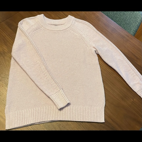 Gap Women's Size XS Purple Lilac Textured Crewneck Sweater - Picture 2 of 6